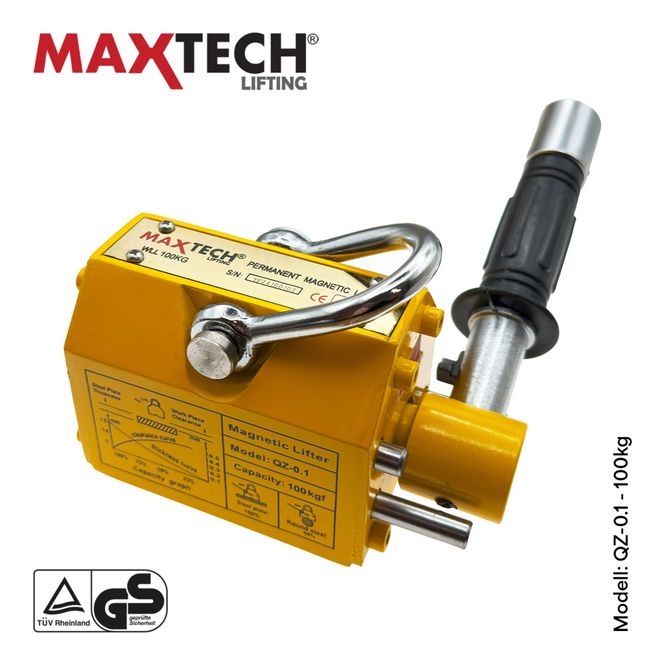 Hovedbilde Løftemagnet QZ-0.1 - 100kg - SF: 3,5